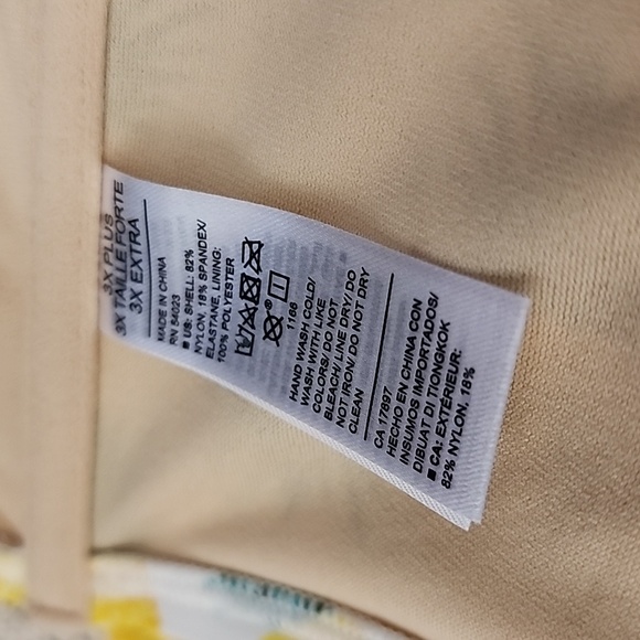 NWOT Plus Size Old Navy Swim Top - Picture 5 of 5